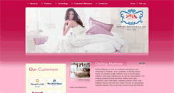 Desktop Screenshot of darlingmattress.com